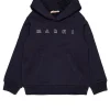 Sweatshirts | Activewear>MARNI Outline branded sweatshirt blue navy