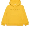 Sweatshirts | Activewear>MARNI Outline branded sweatshirt intense yellow