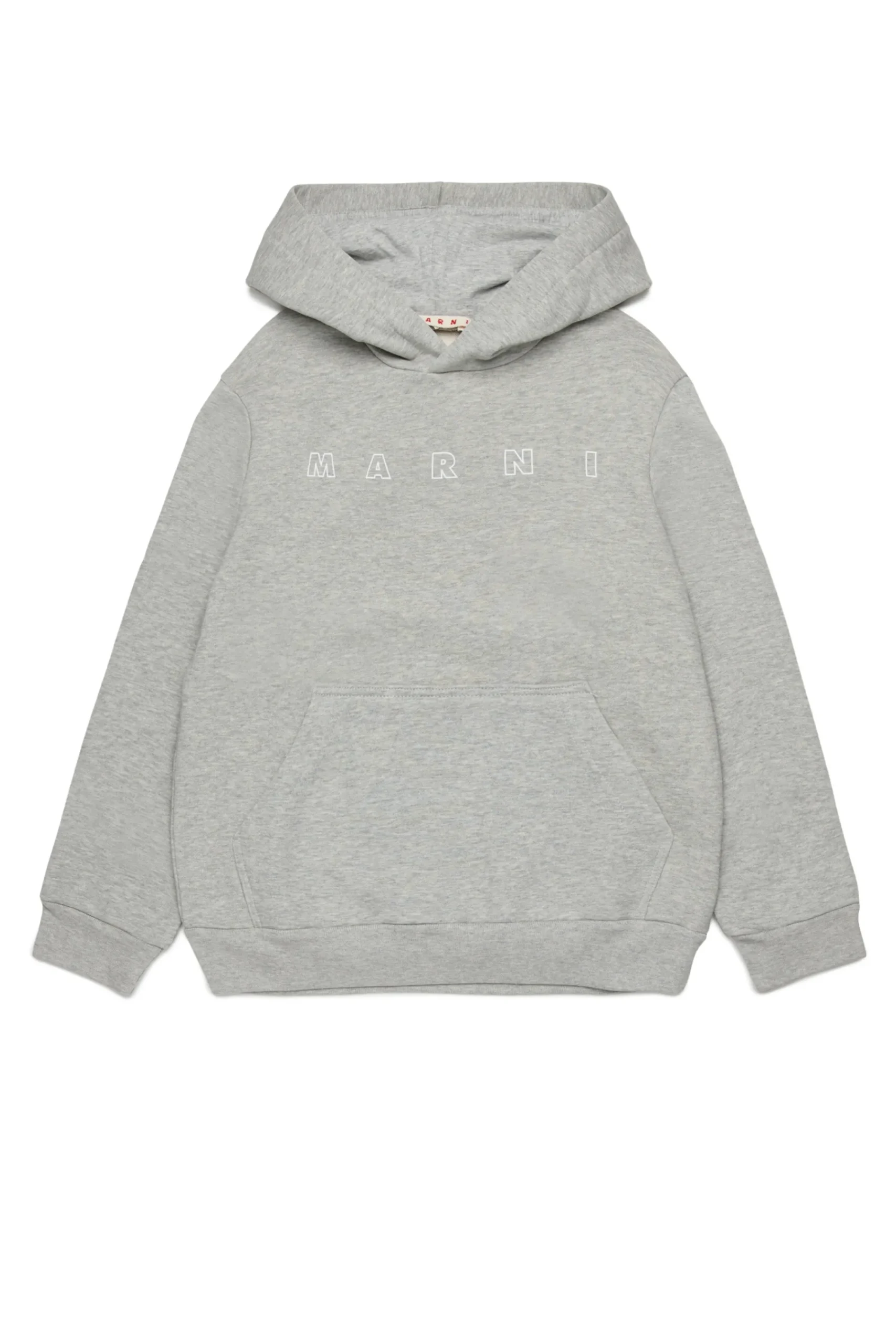 Sweatshirts | Activewear>MARNI Outline branded sweatshirt inox gray melange