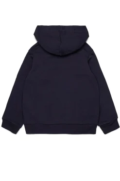Sweatshirts | Activewear>MARNI Outline branded sweatshirt blue navy