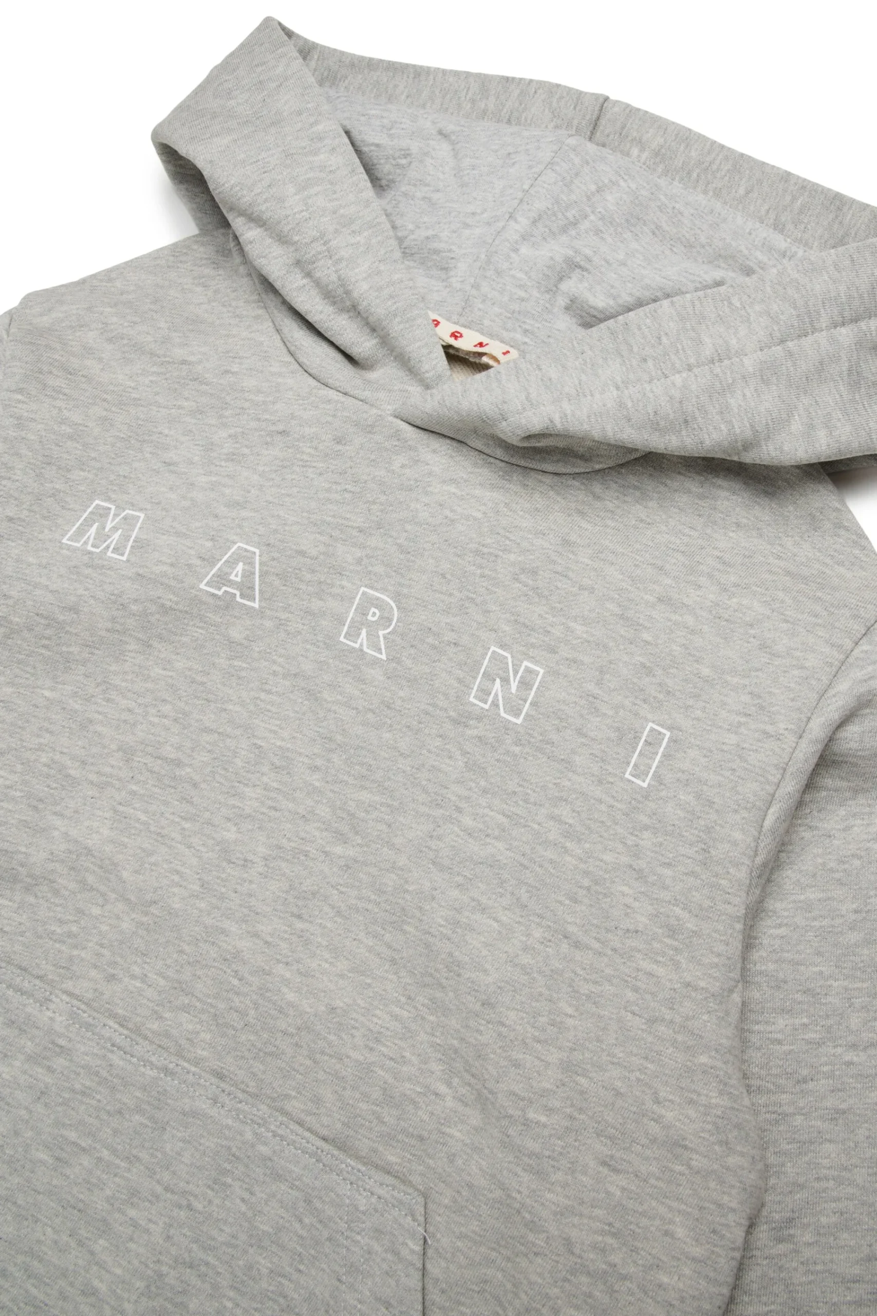 Sweatshirts | Activewear>MARNI Outline branded sweatshirt inox gray melange