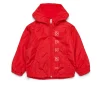 Jackets And Padded Jackets | Logomania>MARNI Outline branded windbreaker jacket red