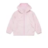 Jackets And Padded Jackets | Logomania>MARNI Outline branded windbreaker jacket light pink