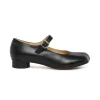 Slippers And Sandals | Slippers And Sandals>MM6 MAISON MARGIELA Mary Jane leather shoes with heel black