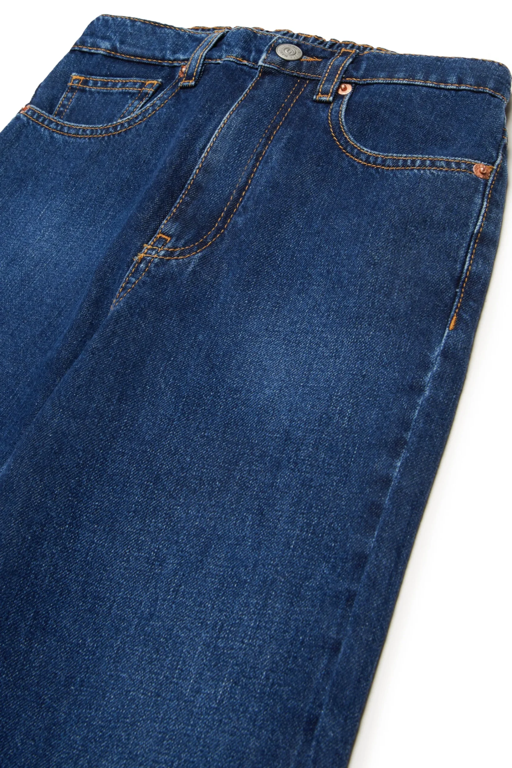 Jeans | Denim-Mania>MM6 MAISON MARGIELA Medium blue jeans with splits blue denim