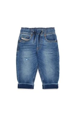 Jeans | Denim-Mania>DIESEL Medium Blue Relaxed JoggJeans® with breaks - D-Marcie-B blue denim
