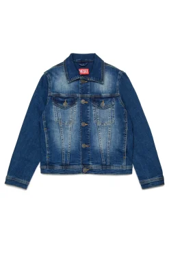 Denim-Mania | Denim-Mania>DIESEL Medium blue shaded denim trucker jacket blue denim