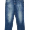 Denim-Mania | Denim-Mania>DIESEL Medium blue tapered jeans with rips - D-Lucas blue denim