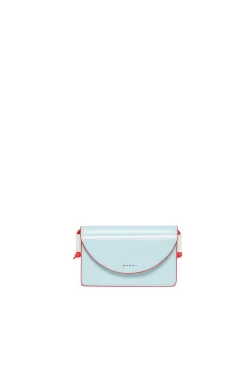 Bags And Backpacks | Party Looks>MARNI Mini Bag in coated fabric placid blue