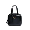 Bags And Backpacks>N°21 Mini imitation leather bowling bag black