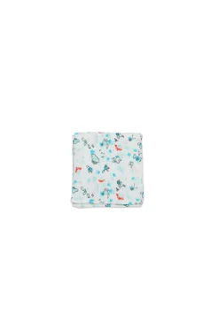 Newborn (0-12M)>MARNI Muslin set with allover prints white
