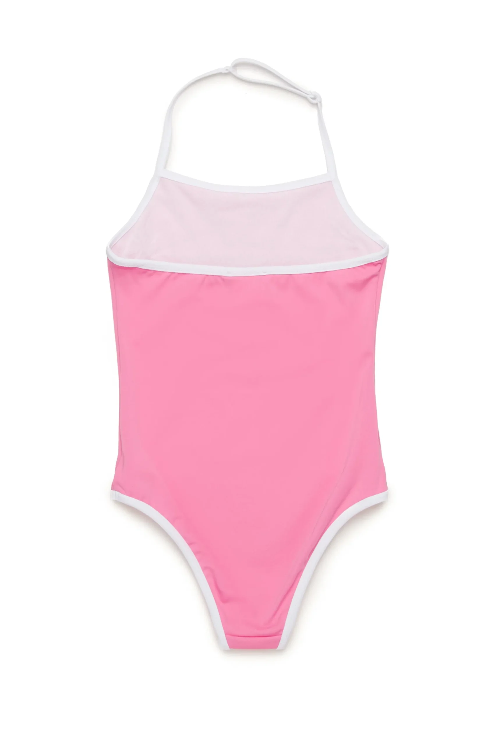 Swimwear | Logomania>N°21 One-piece branded swimsuit pink