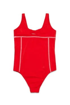 Swimwear | Swimwear>MARNI One-piece swimsuit with institutional logo red