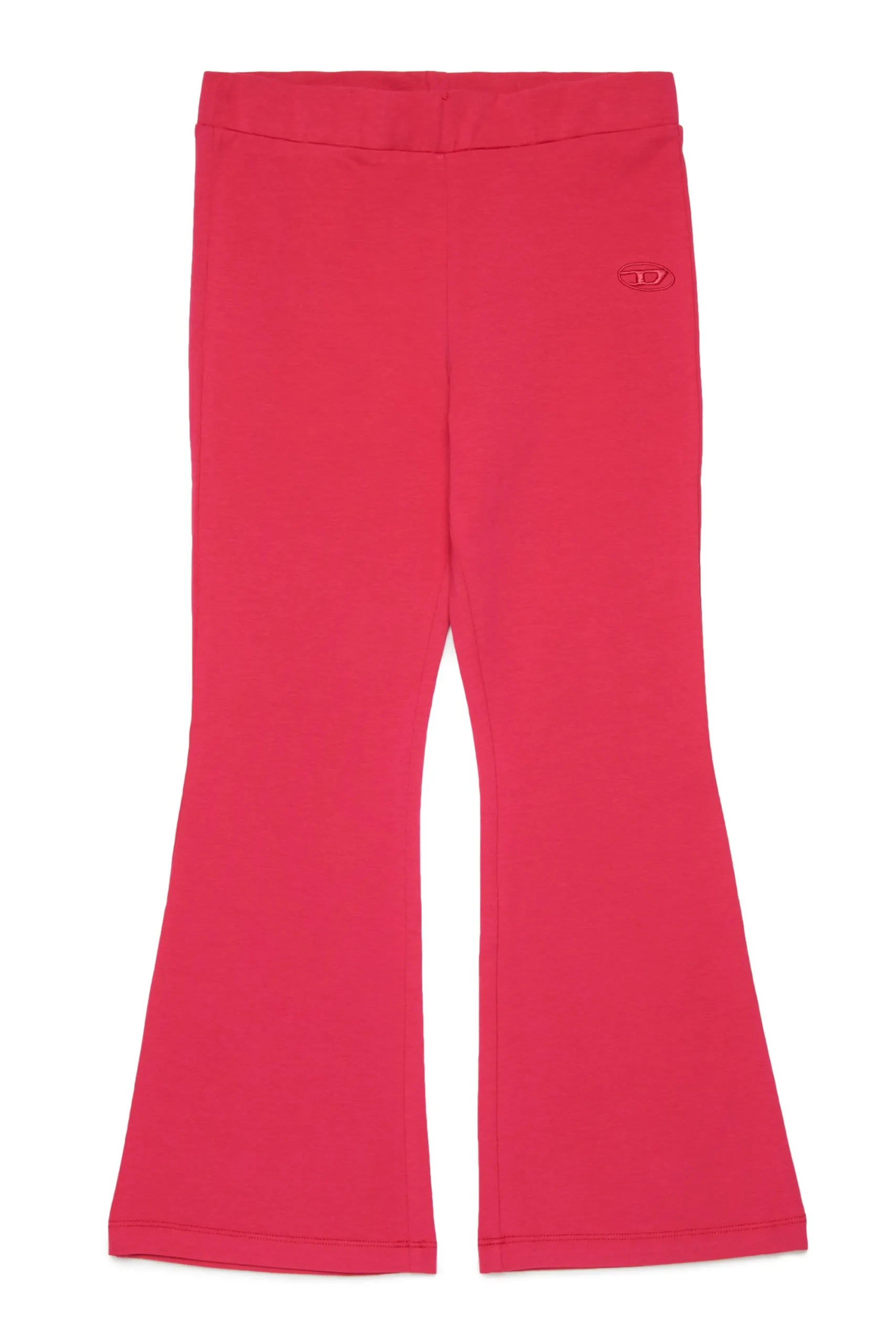 Pants | Activewear>DIESEL Oval D branded bootcut leggings strawberry pink