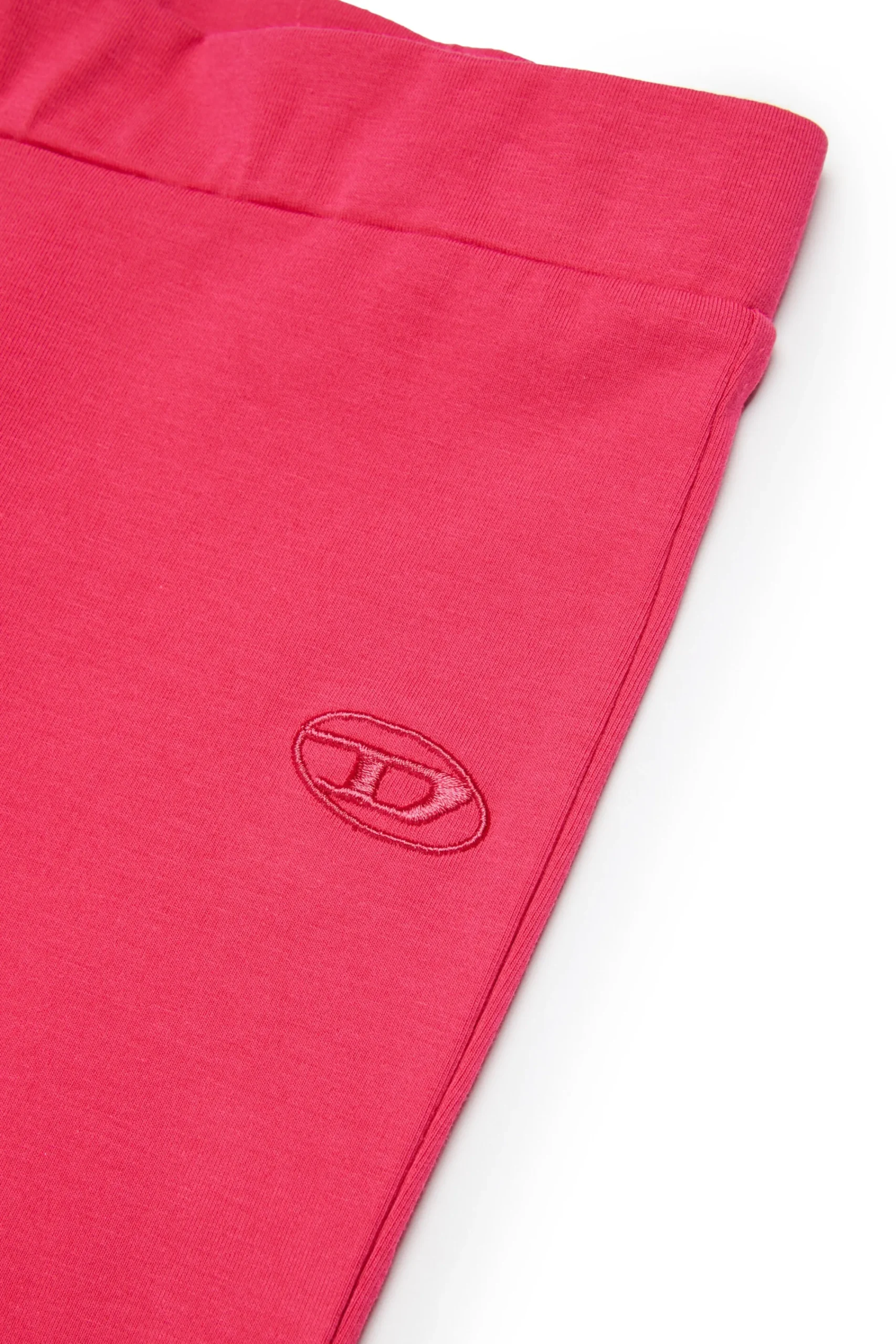 Pants | Activewear>DIESEL Oval D branded bootcut leggings strawberry pink