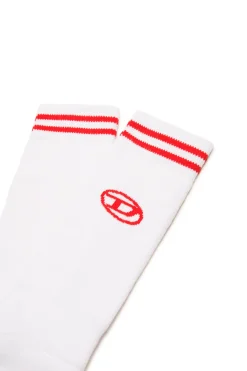 Socks | Oval D By Diesel>DIESEL Oval D branded set of two pairs of socks black