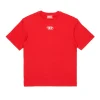 Activewear | Activewear>DIESEL Oval D branded T-shirt red