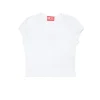 T-Shirts | Oval D By Diesel>DIESEL Oval D branded T-shirt white