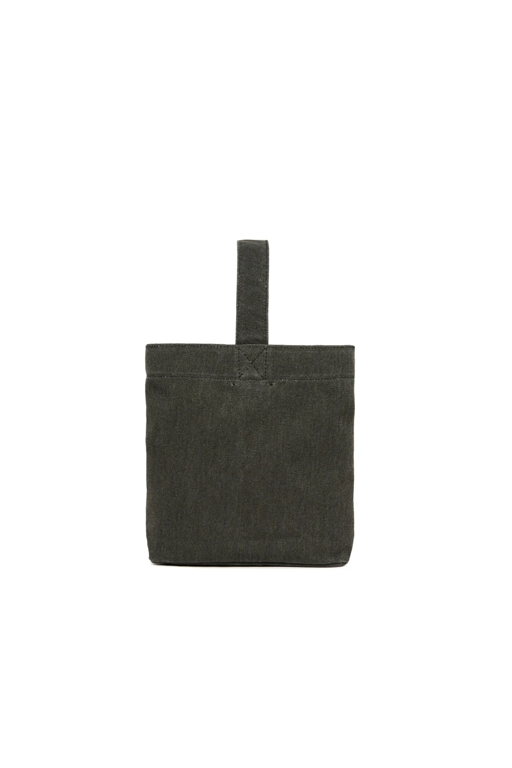 Bags And Backpacks | Oval D By Diesel>DIESEL Oval D logo canvas bucket bag black