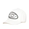 Oval D By Diesel | Oval D By Diesel>DIESEL Oval D logo gabardine baseball cap white
