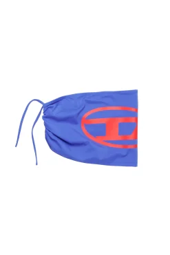 Swimwear | Oval D By Diesel>DIESEL Oval D logo mini pareo cover-up dress bright bluette