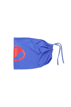Swimwear | Oval D By Diesel>DIESEL Oval D logo mini pareo cover-up dress bright bluette