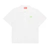 Oval D By Diesel | Oval D By Diesel>DIESEL Oval D logo poplin bowling shirt white