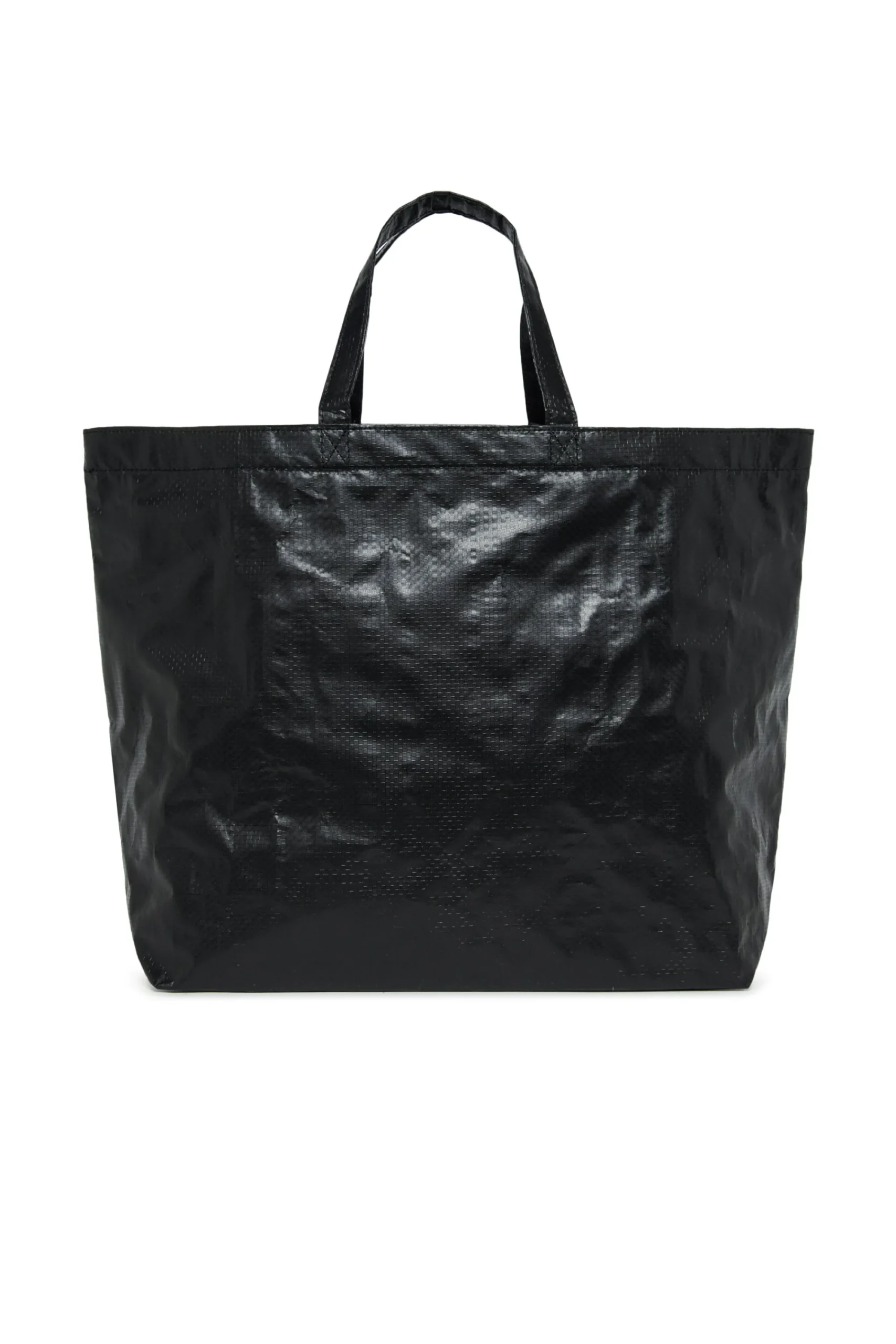 Bags And Backpacks | Oval D By Diesel>DIESEL Oval D logo shopper bag black