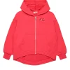 Sweatshirts | Oval D By Diesel>DIESEL Oversize sweatshirt branded Oval D logo strawberry pink