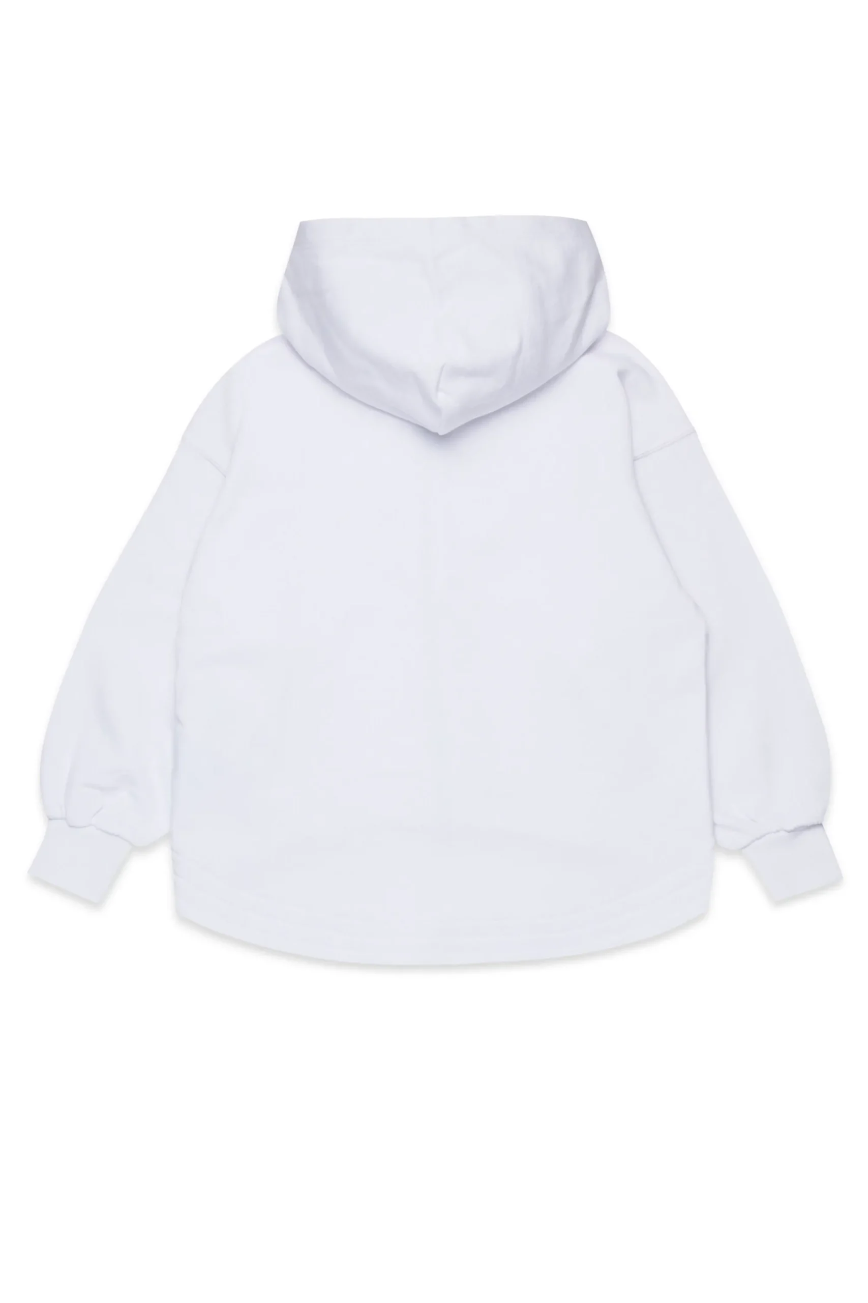 Sweatshirts | Oval D By Diesel>DIESEL Oversize sweatshirt branded Oval D logo white
