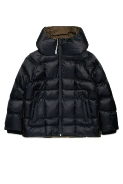Jackets And Padded Jackets | Jackets And Padded Jackets>DSQUARED2 Padded jacket with colourblock details black