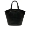 Bags And Backpacks>N°21 Perforated shopper bag black