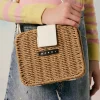 Bags And Backpacks>MARNI Pic-Nic bag in raffia-effect fabric brown