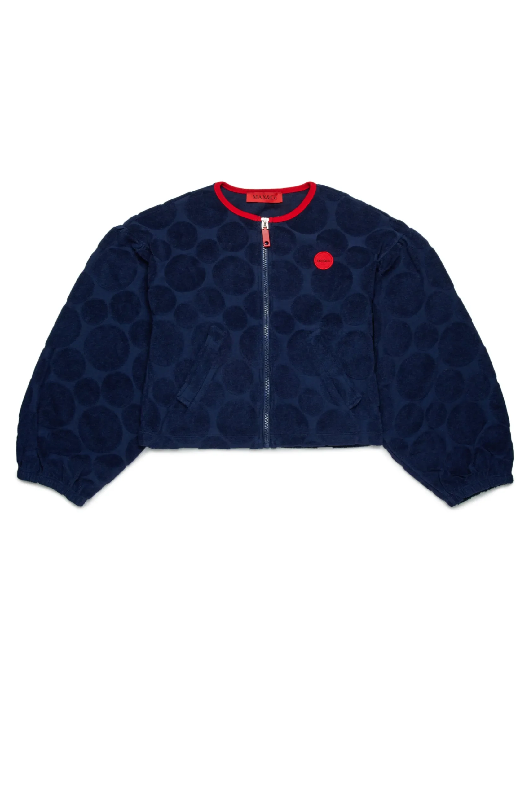 Sweatshirts | Activewear>MAX&Co. Polka Dots allover sweatshirt bluette