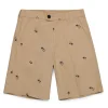 Shorts>N°21 Poplin allover Palms shorts sand