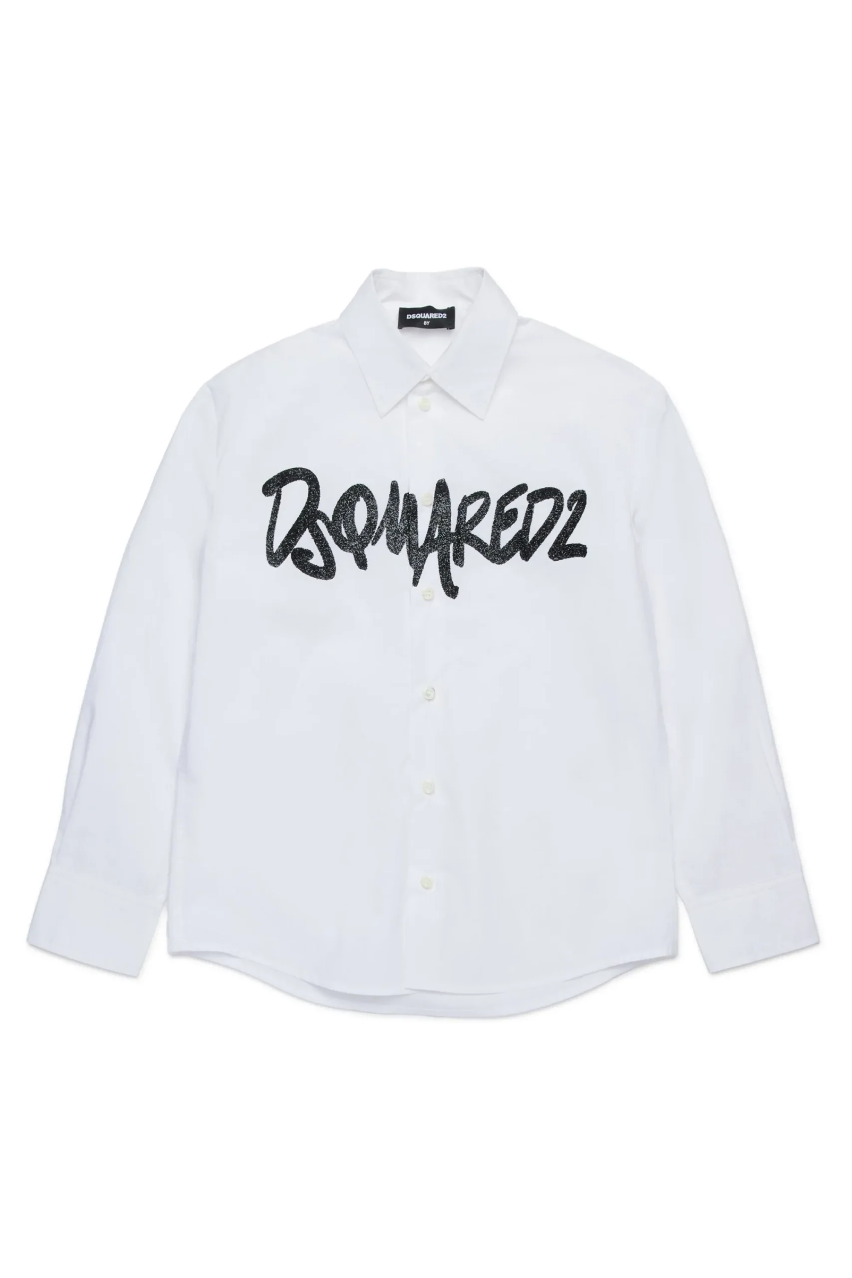 Logomania | Logomania>DSQUARED2 Poplin evening shirt white