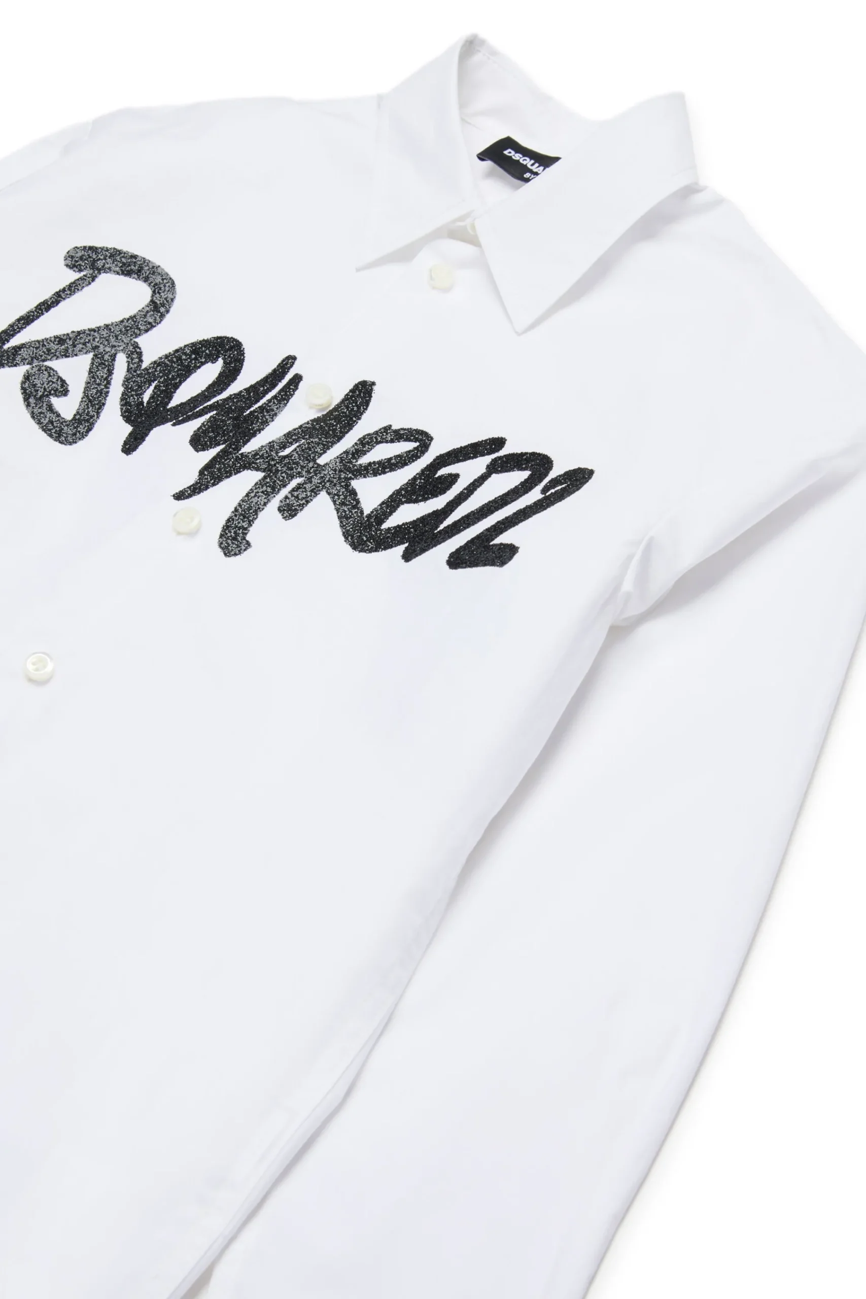 Logomania | Logomania>DSQUARED2 Poplin evening shirt white