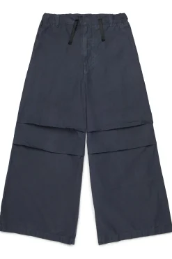 Pants | Pants>MM6 MAISON MARGIELA Poplin pants with Numeric logo grey
