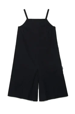 Jumpsuits | Tracksuits>MM6 MAISON MARGIELA Poplin short jumpsuit with shoulder straps black