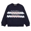 Sweatshirts | Sweatshirts>MARNI Promenade branded crew-neck sweatshirt blue navy