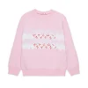 Sweatshirts | Sweatshirts>MARNI Promenade branded crew-neck sweatshirt light pink