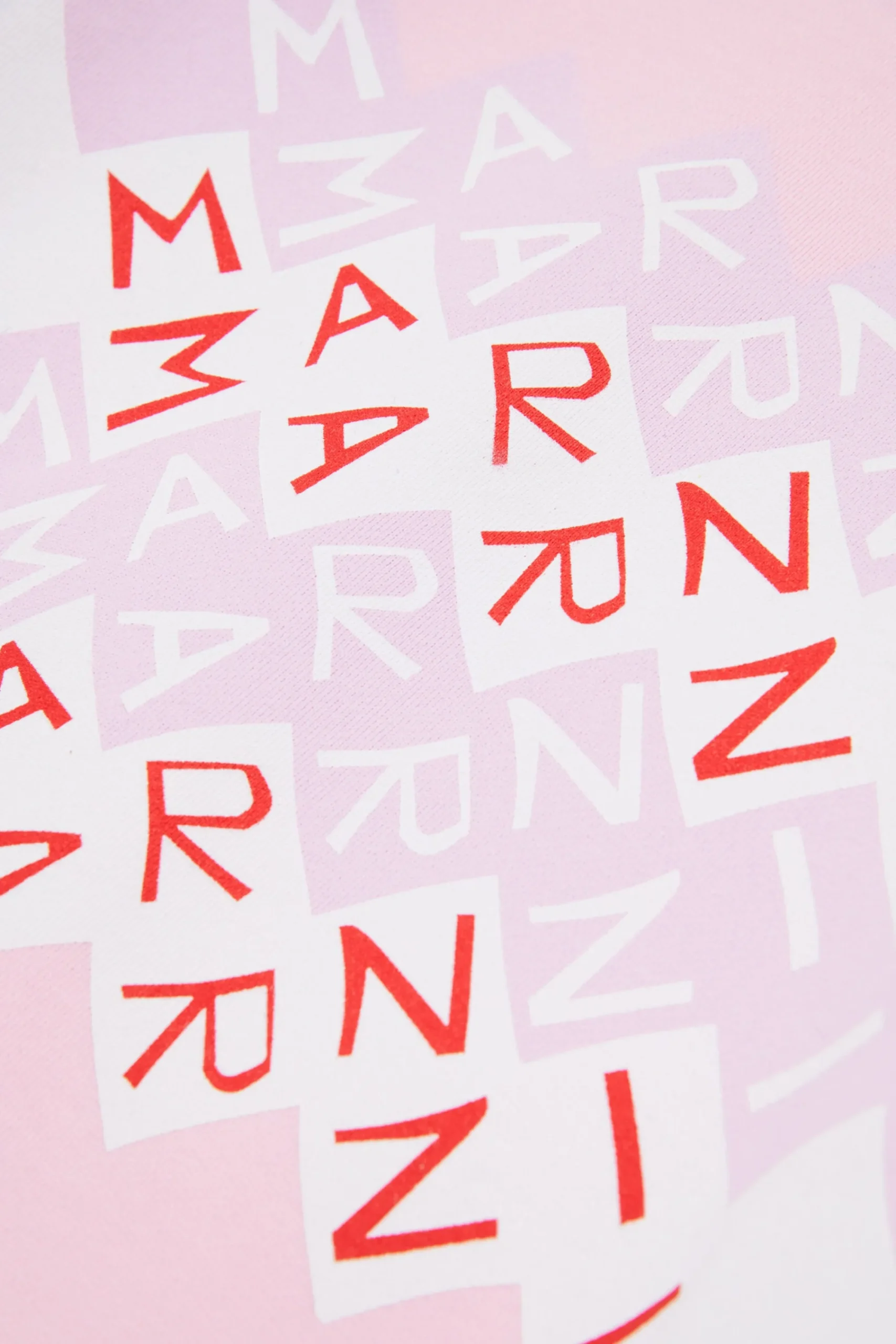 Sweatshirts | Sweatshirts>MARNI Promenade branded crew-neck sweatshirt light pink