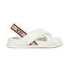 Slippers And Sandals | Slippers And Sandals>N°21 Puffy fussbett sandals white