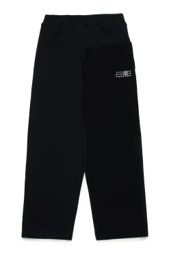 Pants | Pants>MM6 MAISON MARGIELA Re-cut fleece pants black