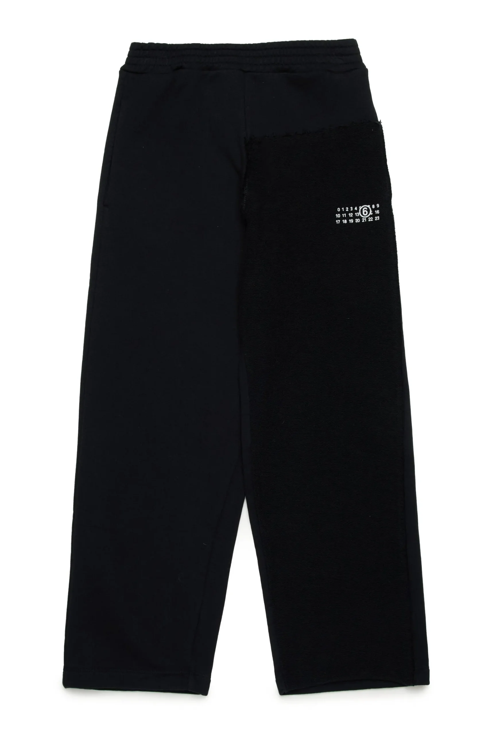 Pants | Pants>MM6 MAISON MARGIELA Re-cut fleece pants black