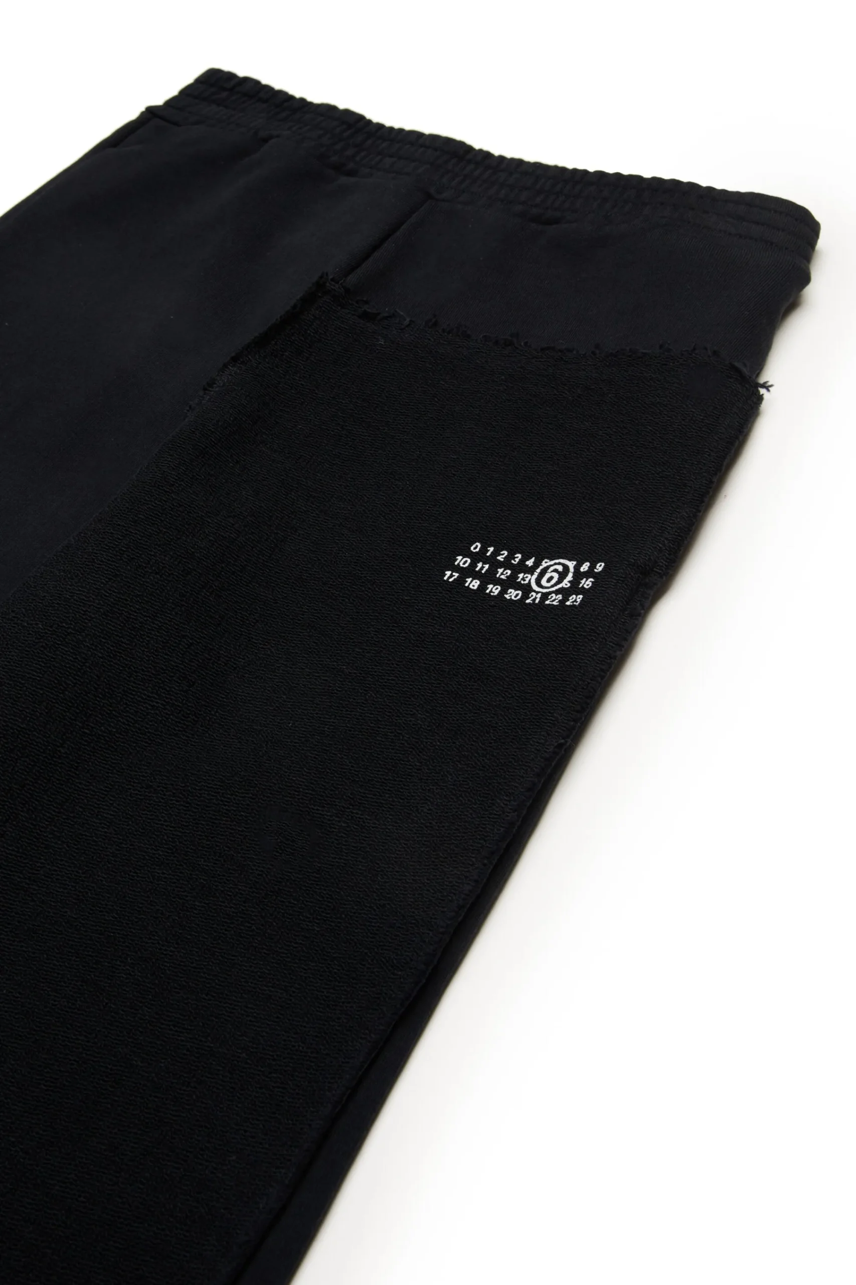 Pants | Pants>MM6 MAISON MARGIELA Re-cut fleece pants black