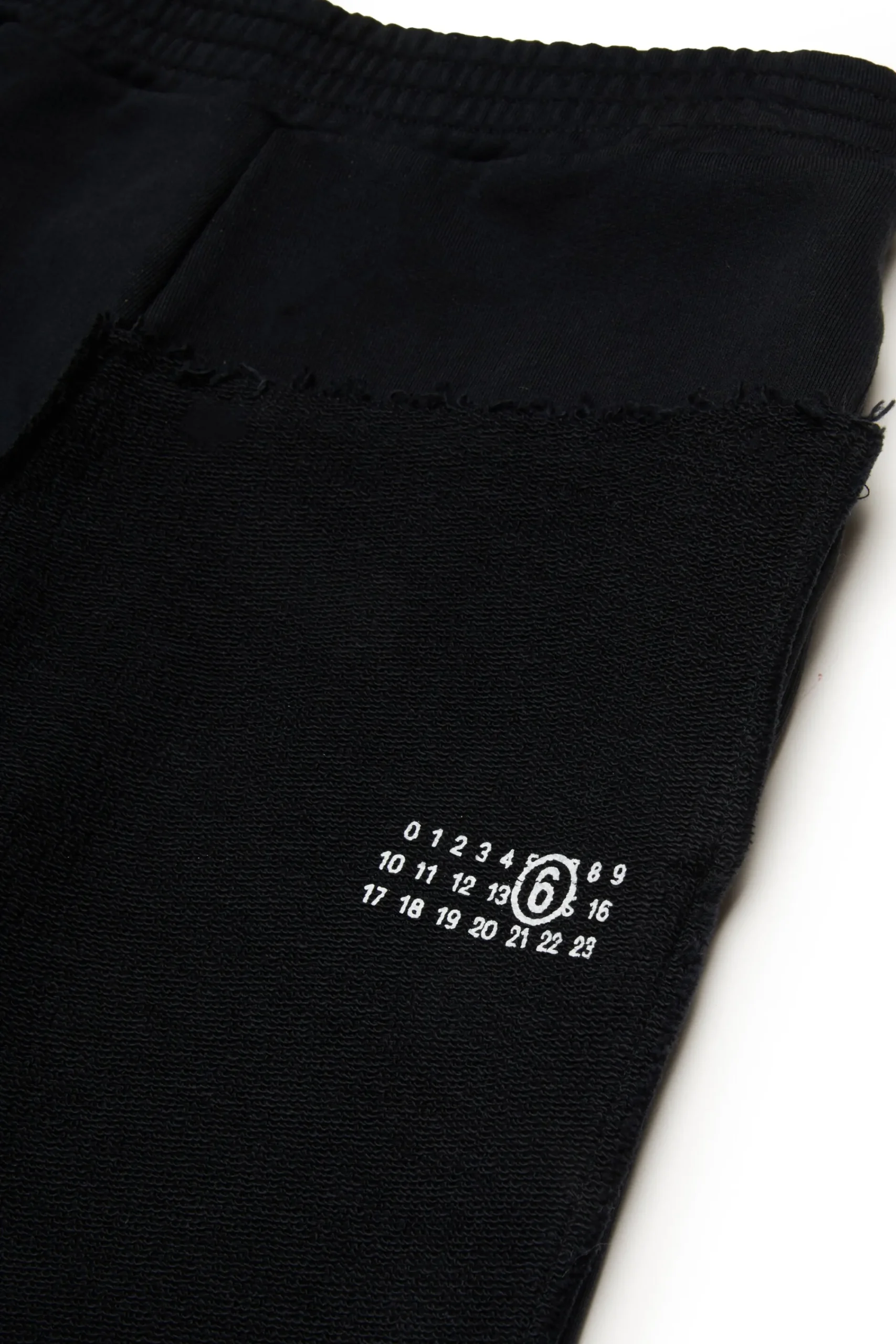 Pants | Pants>MM6 MAISON MARGIELA Re-cut fleece pants black