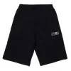 Shorts | Shorts>MM6 MAISON MARGIELA Re-cut fleece shorts black