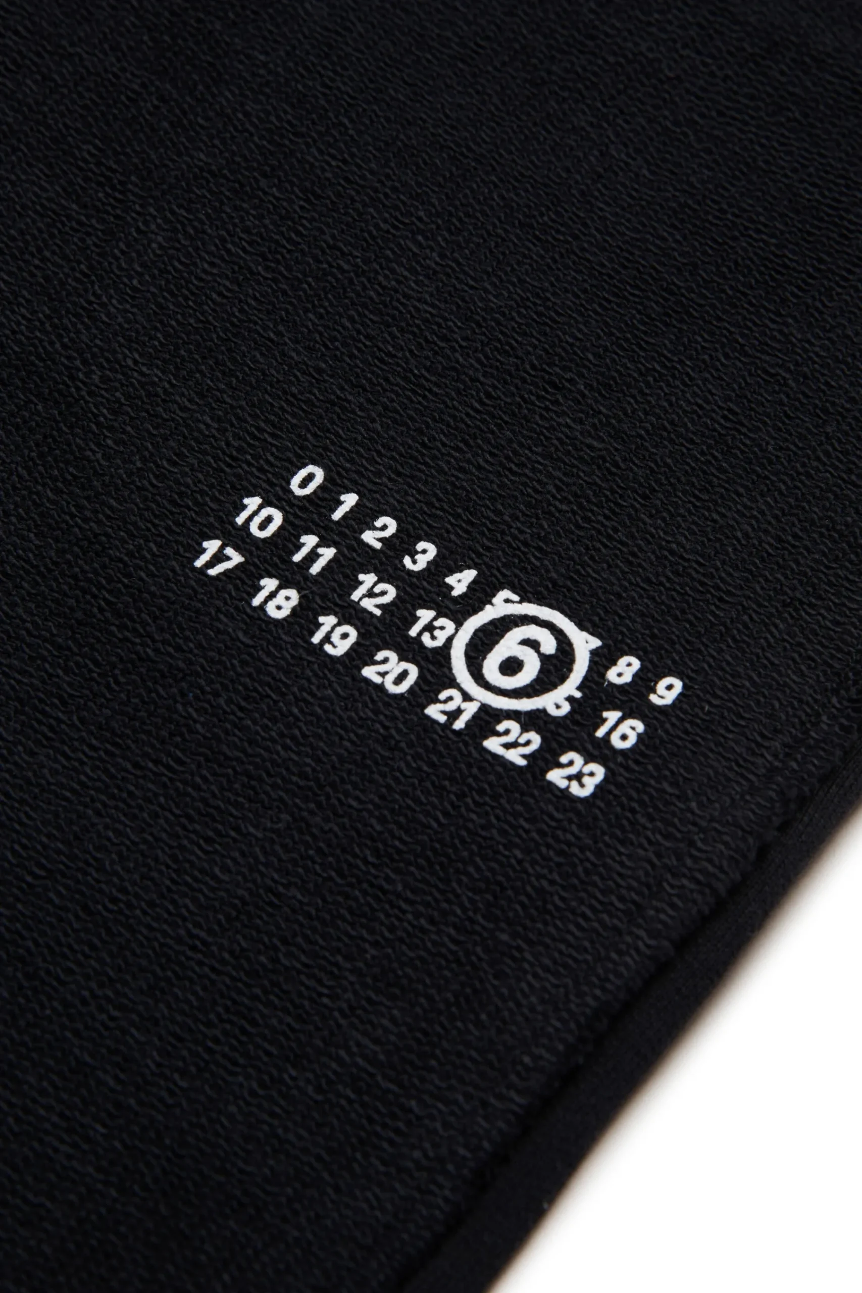 Shorts | Shorts>MM6 MAISON MARGIELA Re-cut fleece shorts black