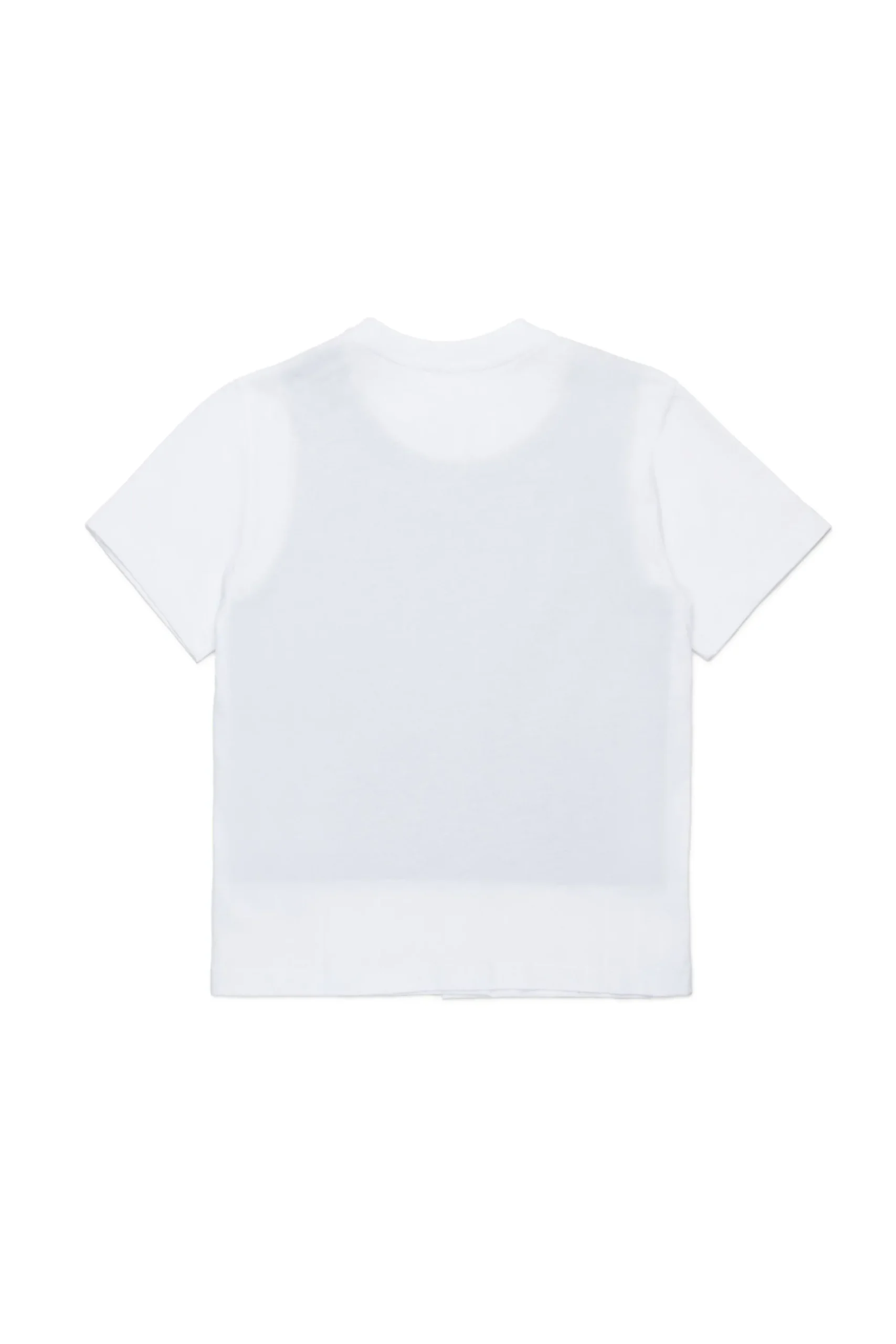 T-Shirts | T-Shirts>MM6 MAISON MARGIELA Re-cut T-shirt with raw cut details white